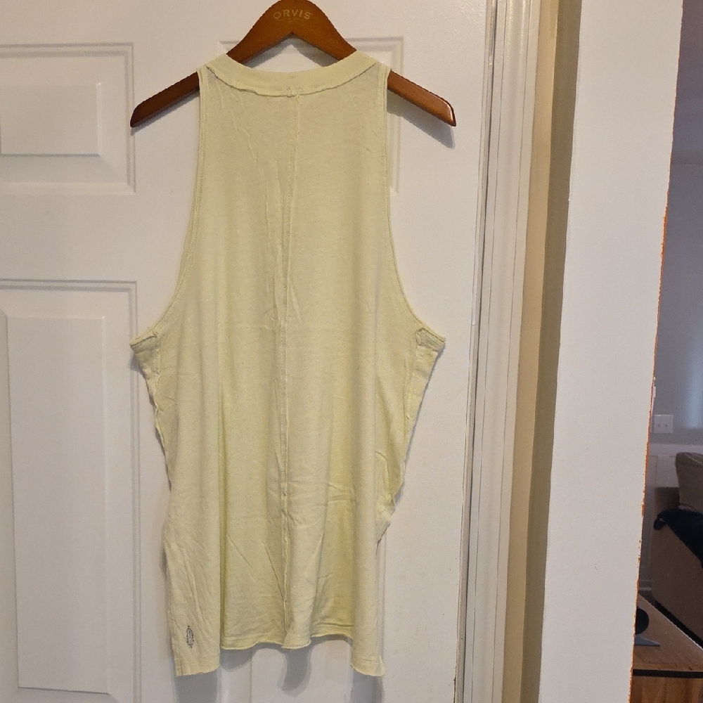 FP Movement by Free People Soft Yellow Tank Top - Picture 3 of 4